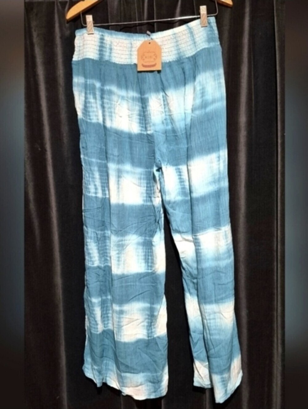 Kori Teal and White Pants